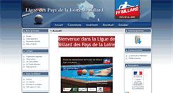 Desktop Screenshot of billardpdl.com